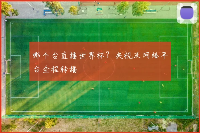 哪个台直播世界杯？央视及网络平台全程转播